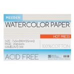 akvarell pad Meeden 100% Cotton 12.5x18cm Hot Pressed