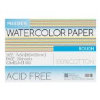 Akvarell tömb Meeden 100% pamut 12.5x18cm Rough