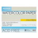 akvarell pad Meeden 100% Cotton 23x31cm Cold Pressed