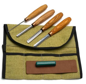 BeaverCraft Wood Carving Straight véső Carving Set