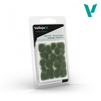Vallejo Scenery XL – Wild Tuft Strong Green
