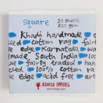 Khadi akvarell kézzel készített papír 20x20cm 320g