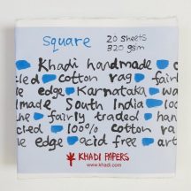 Khadi akvarell kézzel készített papír 20x20cm 320g