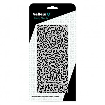 Vallejo modellező sablon – Luftwaffe WWII Shingles Camo