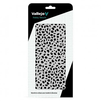 Vallejo modellező sablon – Luftwaffe WWII Spots Camo