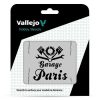 Vallejo Modellező sablon – Vintage Garage Sign