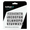 Vallejo modellező sablon – Stamp Font