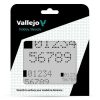 Vallejo Modellező sablon – Digital Numbers