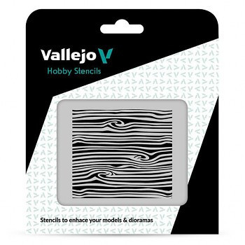 Vallejo modellező sablon – Wood Texture n 2