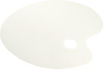 Műanyag paletta sima 30x43cm