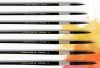 Hegyes kerek ecsetkészlet akvarellhez, Mondrian 3000 sorozat - Kevert szőrű: Mókuszőr és Black Taklon szálak vegyesen - 7 db-os szett Hegyes kerek ecsetkészlet akvarellhez, Mondrian 3000 sorozat - Kevert szőrű: Mókuszőr és Black Taklon szálak vegyesen - 7 db-os szett