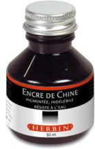 Kínai tinta, 50 ml - Jacques Herbin Chinese Ink - Fekete