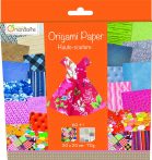   Origami papír - 60 lapos, Divat mintás hajtogató készlet 20x20 cm - Divat