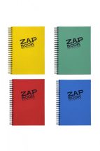 Clairefontaine Zap Book spirálkötött rajz- és jegyzettömb újrahasznosított papírból 160 ív A5