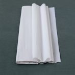 Krepp-papír 75% kreppelés 40 gr FEHÉR 0,5 x 2,50 cm