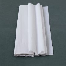Krepp-papír 75% kreppelés 40 g/m2 FEHÉR 0,5 x 2,50 cm