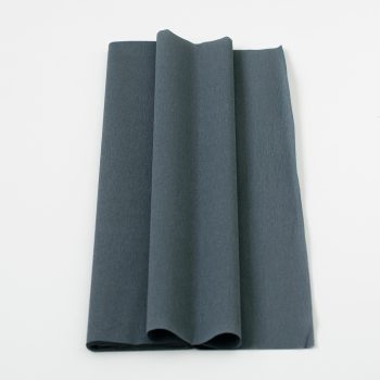 Krepp-papír 75% kreppelés 40 gr SZÜRKE 0,5 x 2,50 cm