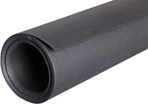 Clairefontaine fekete rajzpapír, szemcsés 160 g/m2 tekercsben - 1,5 m széles, 10 m hosszú