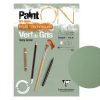 PaintON rajztömb, zöldes szürke színű, enyhén szemcsés papír, vegyes technikákhoz 250 gr A3 PaintON rajztömb, zöldes szürke színű, enyhén szemcsés papír, vegyes technikákhoz 250 gr A3