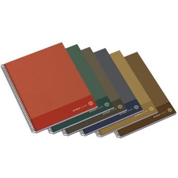 Spirálfüzet, A4, vonalas, 100 lap, keményfedele...