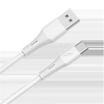 Töltőkábel, USB-A - USB-C, 18W, 1,5 m, AVAX "CB...
