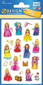 Matrica, papír, 3 ív, 76x120 mm, AVERY ZWECKFOR...