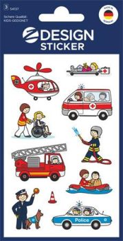 Matrica, papír,  3 ív, 76x120 mm, AVERY ZWECKFO...