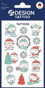 Matrica, tetoválás, 1 ív, 76x120 mm, AVERY ZWEC...