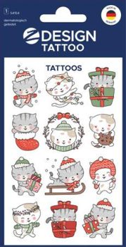 Matrica, tetoválás, 1 ív, 76x120 mm, AVERY ZWEC...