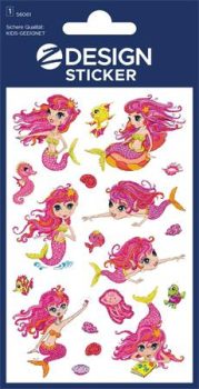 Matrica, fólia,  1 ív, 76x120 mm, AVERY ZWECKFO...