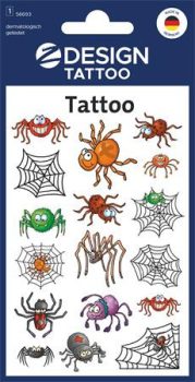 Matrica, tetoválás, 1 ív, 76x120 mm, AVERY ZWEC...