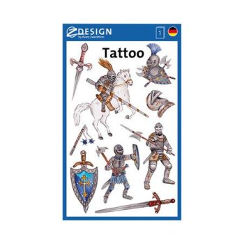 Matrica, tetoválás, 1 ív, 76x120 mm, AVERY ZWEC...