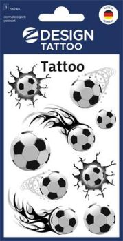 Matrica, tetoválás, 1 ív, 76x120 mm, AVERY ZWEC...