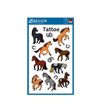 Matrica, tetoválás, 1 ív, 76x120 mm, AVERY ZWEC...