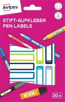 Etikett, tollcímke, 50x10 mm, kézzel írható, AV...