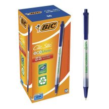 Golyóstoll, 0,32 mm, nyomógombos, BIC "Clic Sti...