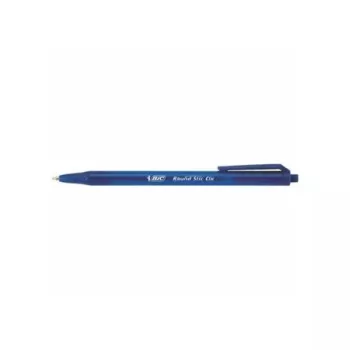 Golyóstoll, 0,32 mm, nyomógombos, BIC "Round St...