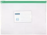 Rendszerező tasak, A5, PVC, simítózáras, DONAU Rendszerező tasak, A5, PVC, simítózáras, DONAU