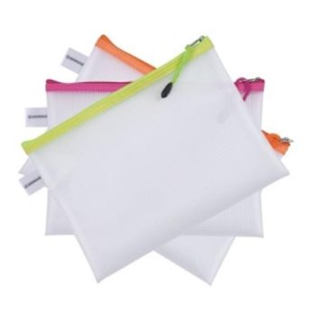 Rendszerező tasak, cipzáras, A5, 243x180 mm, DO...