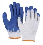 Védőkesztyű, textil, DONAU "Safety", 10/XL, kék