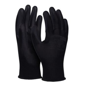 Szerelőkesztyű, PU, DONAU "Safety", 10/XLméret,...