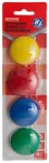 Mágneskorong, 40 mm, 4 db, OFFICE PRODUCTS, veg...