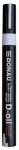 Lakkmarker, 2,8 mm, M, DONAU "D-oil", fehér Lakkmarker, 2,8 mm, M, DONAU "D-oil", fehér
