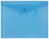 Irattartó tasak, A5, PP, patentos, DONAU, kék