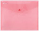 Irattartó tasak, A5, PP, patentos, DONAU, piros