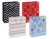 Ajándéktáska, zsinórfüles, 25x30x10 cm, DONAU "...