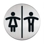 Információs piktogram, öntapadó, DURABLE "Női-F...