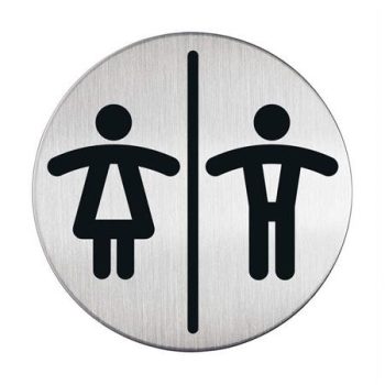 Információs piktogram, öntapadó, DURABLE "Női-F...