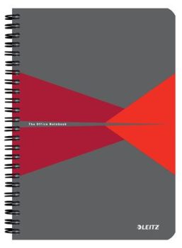 Spirálfüzet, A5, vonalas, 90 lap, laminált kart...