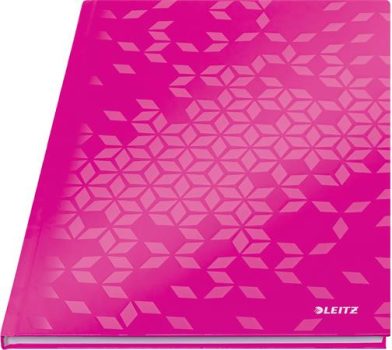 Beíró, A4, kockás, 80 lap, keményfedeles, LEITZ...